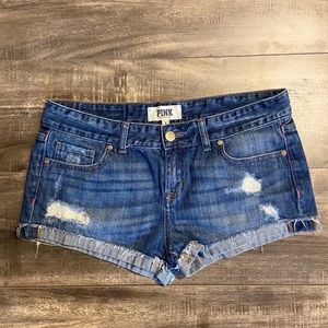 PINK low rise shorts